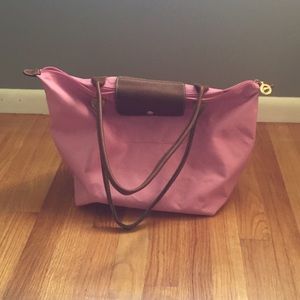 Longchamp bag. Light pink. Medium size